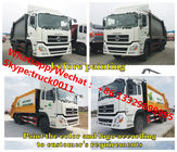 high quality and lower price Customized dongfeng 18cbm garbage compactor truck, refuse garbage vehicle for Botswana,