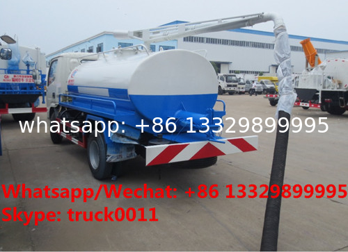 Factory customized JAC brand 4*2 LHD 4m3 fecal suction truck for sale, HOT SALE! China cesspoolage tank truck