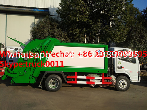 new best seller-dongfeng LHD/RHD 4tons compression garbage truck for sale, Factory sale customized refuse garbage truck