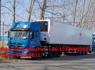 Factory customized CLW bramd 13.8m length reefer van semitrailer/refrigerator van semitrailer for Africa,  refriger