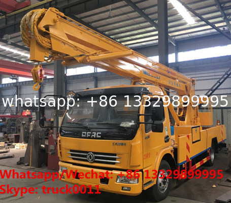 Factory sale cheapest price Dongfeng LHD 16m aerial platform truck, Wholesale best price 12-16m overhead working truck