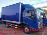 Factory customized best price JAC 4*2 LHD freezer refrigerator van truck for sale,Wholesale JAC 4tons cold room truck