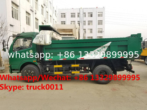 dongfeng 6 wheel dump truck with tarp cover Specifications of dongfeng 6 wheel dump truck/ tipper truck with tarp cover