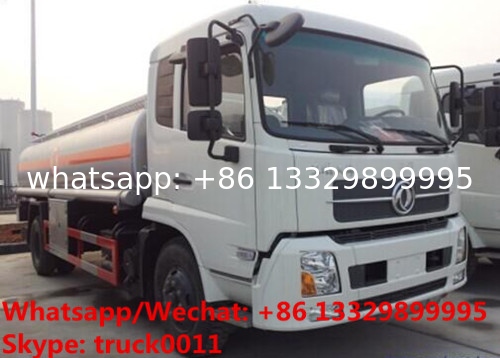 Factory sale bottom price dongfeng 18,000Liters oil tank delivery truck, HOT SALE!dongfeng 4*2 LHD fuel tank truck