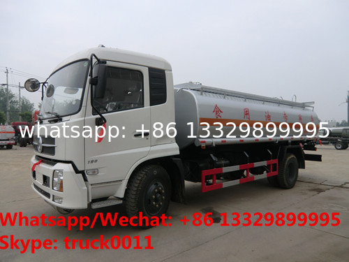 Factory sale bottom price dongfeng 18,000Liters oil tank delivery truck, HOT SALE!dongfeng 4*2 LHD fuel tank truck