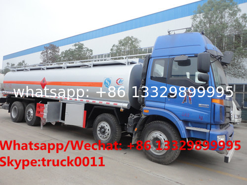 FOTON AUMAN 8*4 LHD 30,000Liters fuel tank delivery truck for sale, HOT SALE!bottom price FOTON AUMAN oil tank truck