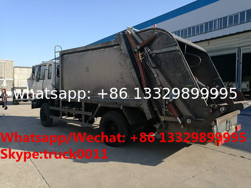 Factory sale bottom price dongfeng 10m3 compression garbage truck refuse garbage truck customized for Kyrgyz Republic