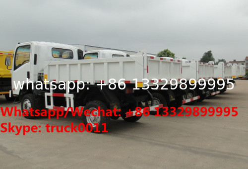 HOT SALE! cheapest price ISUZU 4*2 LHD mini dump tipper truck, Wholesale bottom price ISUZU diesel 3tons tipper vehicle