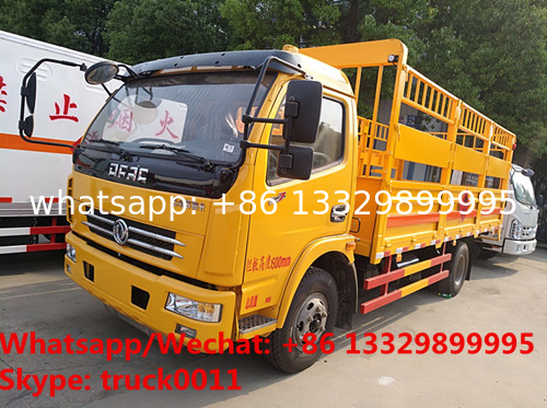 Factory sale high quality Cheapest price Dongfeng 4x2 6ton gas cylinder transport truck, gas canister carrying vehicle