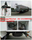 Factory customized dongfeng 8*4 LHD Euro 3 315hp diesel 40m3 poultry feed transported vehicle for sale, bulk feed truck