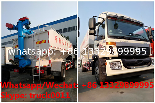 factory sale good price customized FOTON 4*2 190hp 8tons-12tons farm-oriented and livestock poultry feed delivery truck