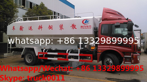 factory sale good price customized FOTON 4*2 190hp 8tons-12tons farm-oriented and livestock poultry feed delivery truck
