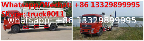 high quality and good price dongfeng 4*2 LHD 10Tons 20cbm Bulk Feed Carrier vehicles For Livestock Farm for sale,