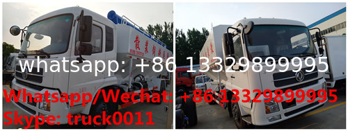 High quality and best price dongfeng 4*2 RHD 190hp 8tons-12tons hydraulic livestock poultry feed delivery truck for sale