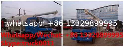 HOT SALE! wholesale price electronic discharging dongfeng 8m3 bulk feed pellet transporting truck , animal feed truck