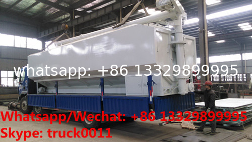 CLW brand 8m3-40m3 bulk feed tank container mounted on cargo truck for sale, HOT SALE cargo truck with feed tank