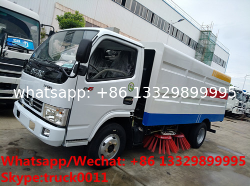 wholesale good price smaller road sweeping vehicle, factory sale new dongfeng 4*2 LHD street sweeper truck