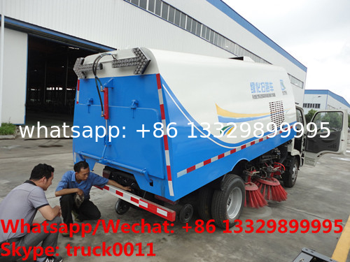 wholesale good price smaller road sweeping vehicle, factory sale new dongfeng 4*2 LHD street sweeper truck