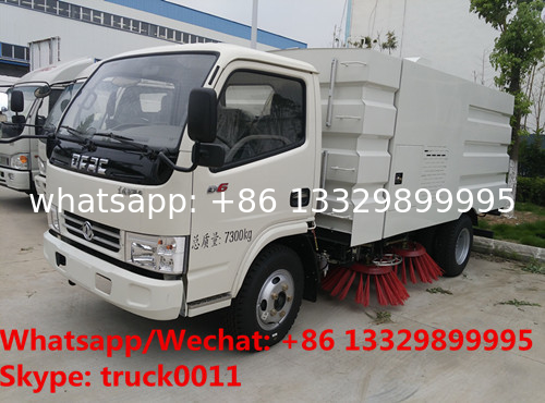 wholesale good price smaller road sweeping vehicle, factory sale new dongfeng 4*2 LHD street sweeper truck