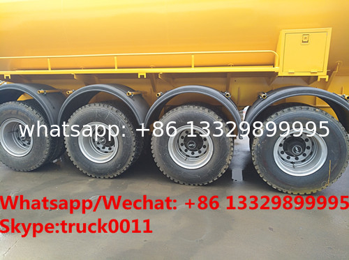 high quality and competitive price customized CLW brand 4 axles 30,000Liters vacuum tank semitrailer for sale,