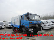 high quality and best price new dongfeng  RHD 170hp diesel road sweeping vehicle for sale, good street sweeping truck