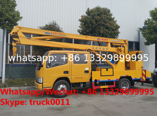 International Standard High Attitude Working Truck 18 to 22 meter High lifting platform truck, overhead working truck