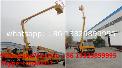 China JMC LHD 12-16m aerial working platform truck for sale, Factory sale good price JMC High overhead working truck