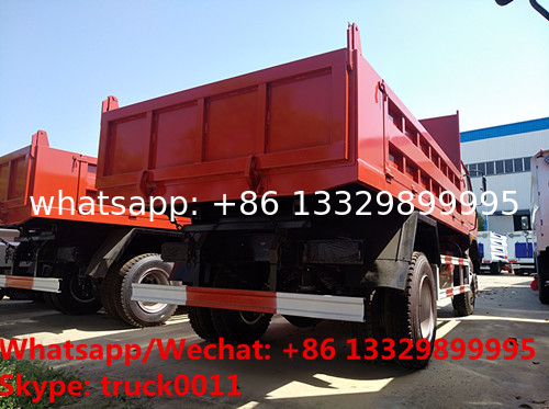 High qulaity and best price Dongfeng 4*2 LHD dump tipper for stones and coals for sale, China made tipper truck