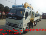 High quality and best price FORLAND 4*2 LHD/RHD 2-3.2ton small truck with crane for sale,HOT SALE telescopic crane truck