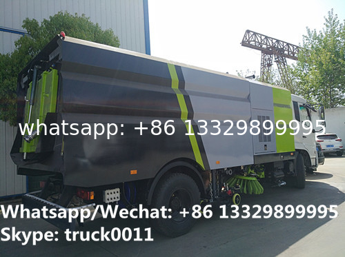 best price and higher quality Dongfeng 190hp road sweeping and washing vehicle for sale,new sweeper and washing truck