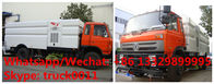 Dongfeng 190hp road sweeping and washing vehicle customized for Sialkot International Airport, street sweeper vehicle