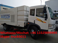 customized YIQI FAW brand 4*2 RHD diesel road sweeping truck for sale, Factory wholesale price  street sweeper