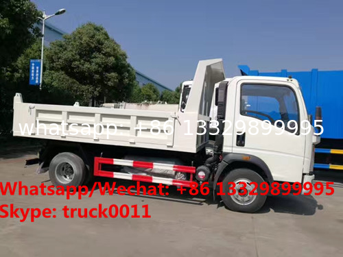 Factory sale high quality and good price SINO TRUK HOWO Mini dump tipper truck, coal and stone transporting truck