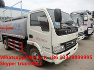 2020s new cheapest price YUEJIN 4*2 LHD 8,000Liters oil tank truck for sale, refueler truck, fuel dispensing truck