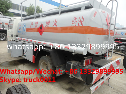 2020s new cheapest price YUEJIN 4*2 LHD 8,000Liters oil tank truck for sale, refueler truck, fuel dispensing truck