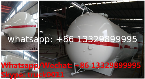Factory sale competitive price CLW brand 20MT surface propane gas storage tank, new best selling 40m3 bulk lpg tank