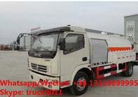customized new designed DONGFENG 120hp 5500L Bobtail Propane Filling LPG tank dispenser for sale. mobile lpg tank truck