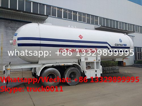 HOT SALE! lower price with higher quality 2021s new designed 20MT bulk propan gas tank semitrailer, lpg gas tank trailer