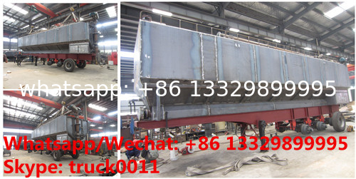 best price 20MT new electronic discharging bulk feed tank container semitrailer, road transported bulk feed tank