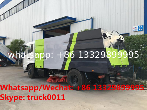 best beller-factory sale dongfeng tianjin 10CBM road sweeping vehicle for sale, customized street sweeper cleaning truck