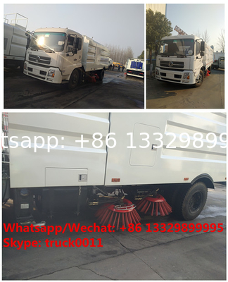 best beller-factory sale dongfeng tianjin 10CBM road sweeping vehicle for sale, customized street sweeper cleaning truck