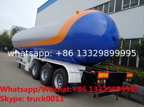 2020s new design biggest 62m3 bulk lpg gas tank semitrailer for sale, best price road transported lpg gas tank for sale