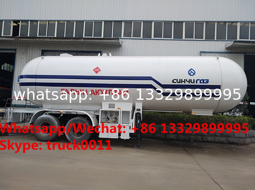 Factory sale best price 40m3 bulk propane gas trailer, HOT SALE! 40,000Liters road transported lpg gas transported tank