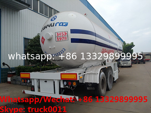 Factory sale best price 40m3 bulk propane gas trailer, HOT SALE! 40,000Liters road transported lpg gas transported tank