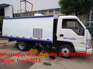 Customized forland 4*2 LHD mini 34.5KW diesel street sweeping vehicle for sale,road cleaning sweeping vehicle for sale