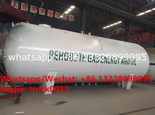Factory sale cheapest price China made 45,000L bulk stationary lpg gas storage tank, surface propane gas storage tank