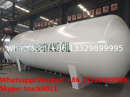 Factory sale cheapest price China made 45,000L bulk stationary lpg gas storage tank, surface propane gas storage tank
