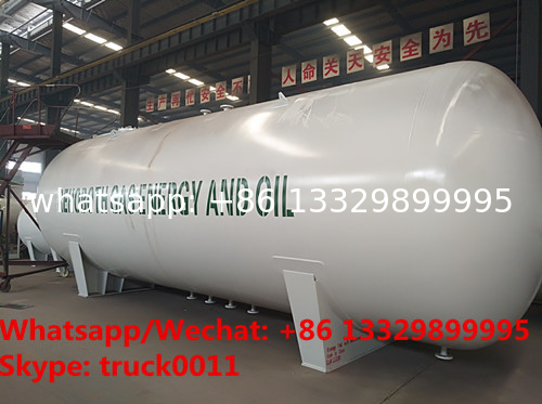 Factory sale cheapest price China made 45,000L bulk stationary lpg gas storage tank, surface propane gas storage tank