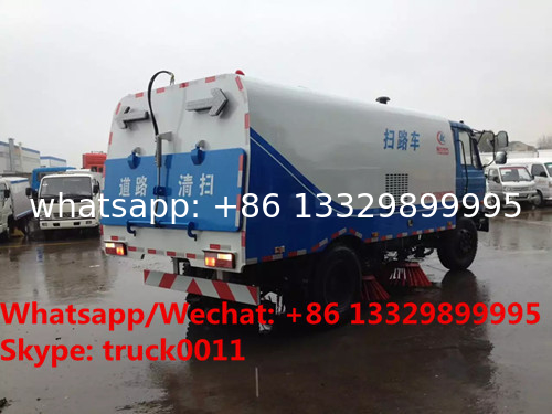 Factory sale best price RHD 170hp diesel road brushing sweeping vehicle for sale, Cheapest price street sweeper truck