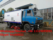 Year-End Promotion! China made dongfeng 190hp diesel 3.5m3 water tank+7.2m3 dust tank street sweeeping vehicle for sale,